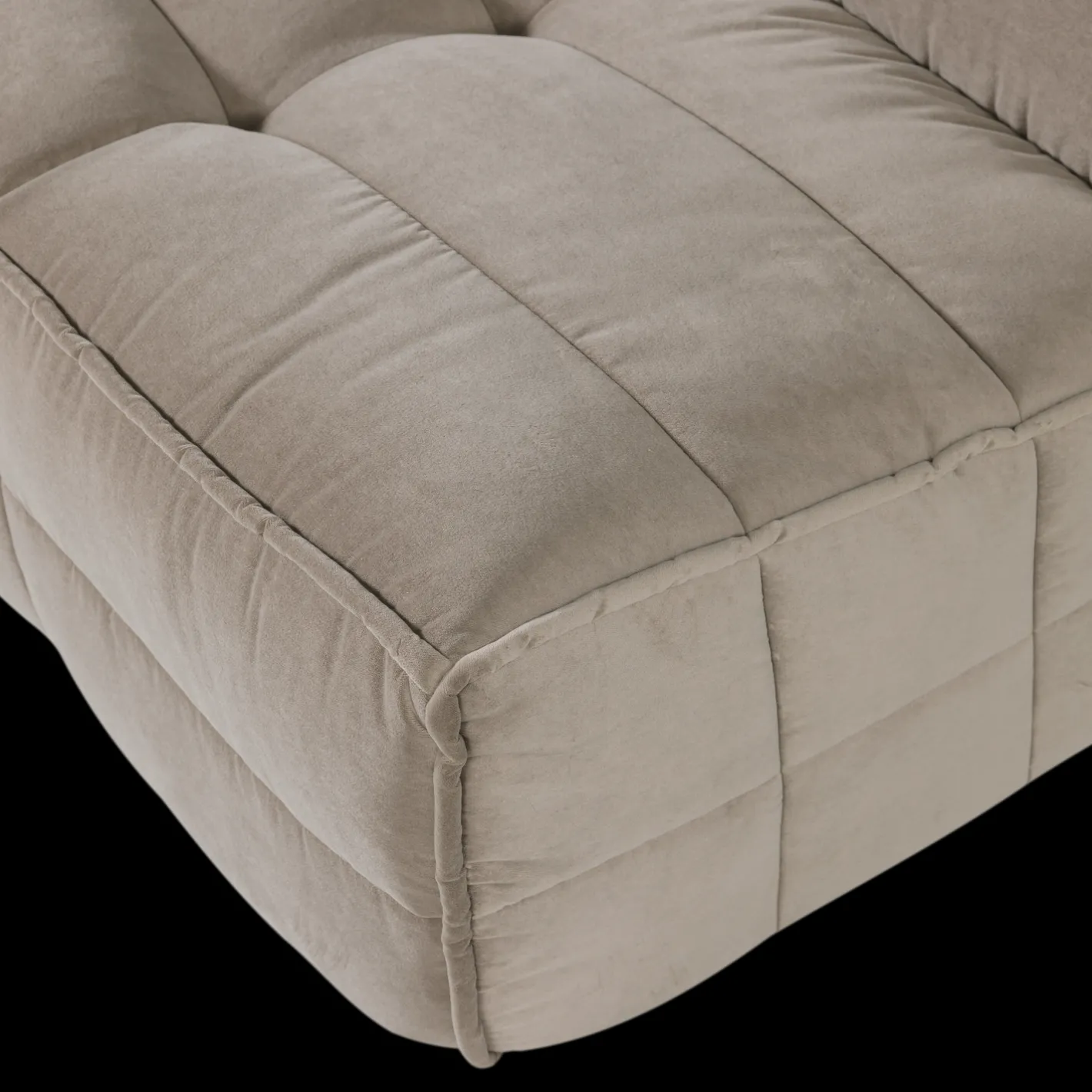 Hot vtwonen Cluster 3-Zitsbank Warm Taupe