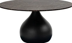 Hot Eijerkamp Collectie Coco Eettafel Coffee, Zwart