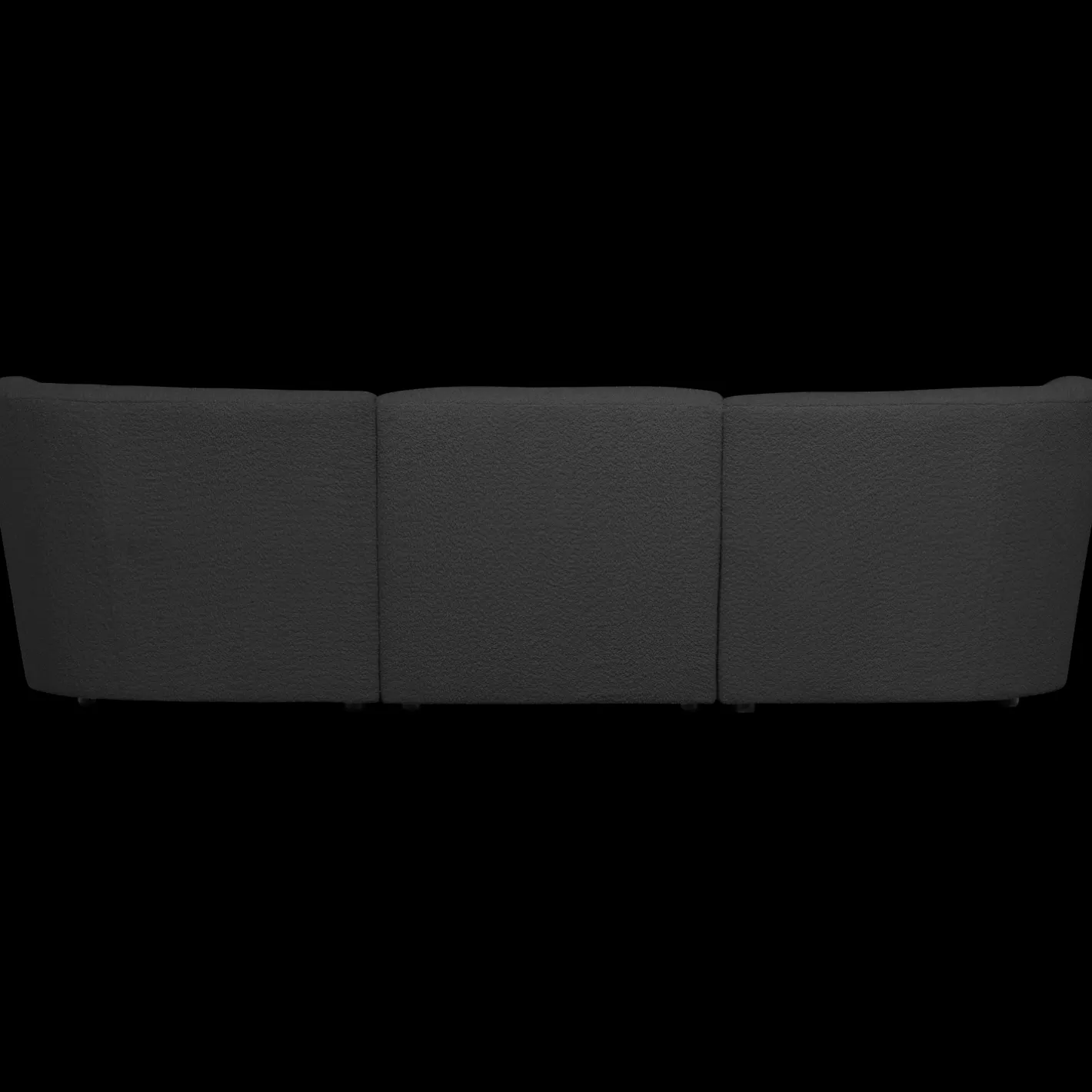 Hot WOOOD Coco 3-Zitsbanken Dark Grey