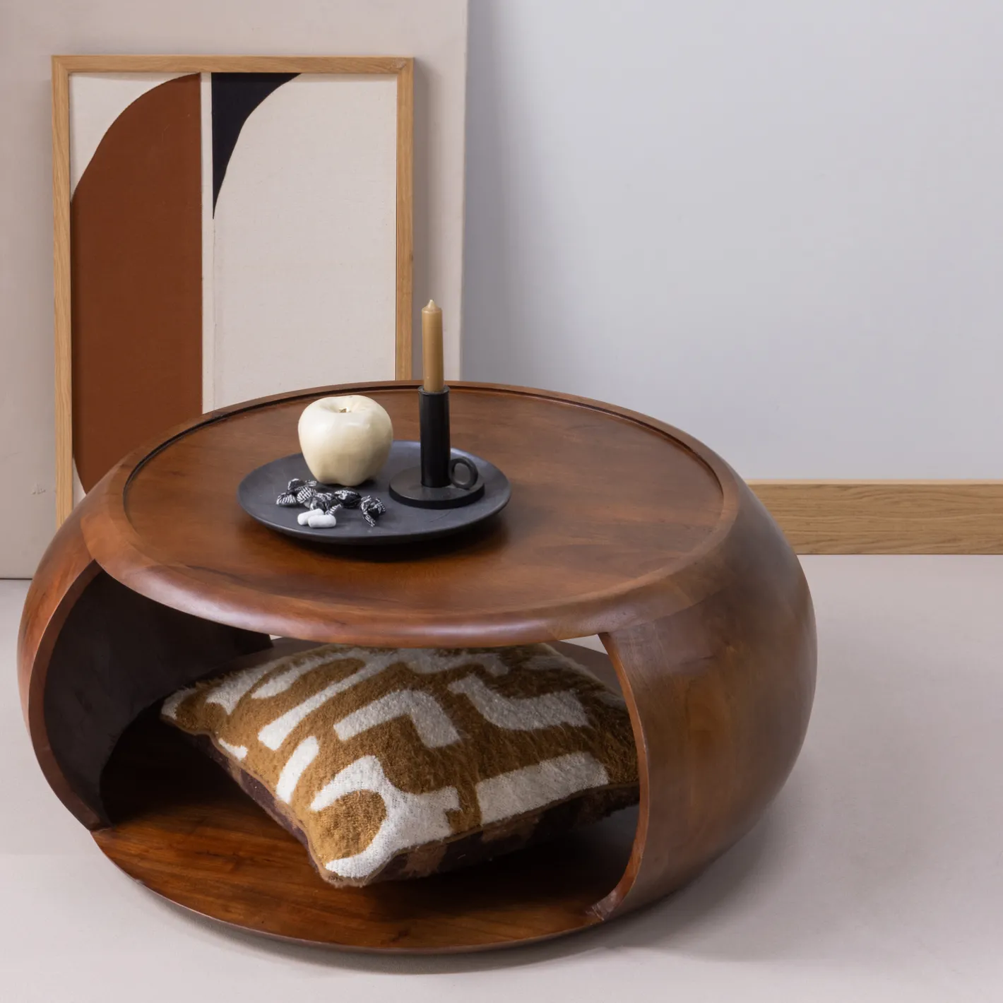 Hot WOOOD Cole Salontafel Bruin