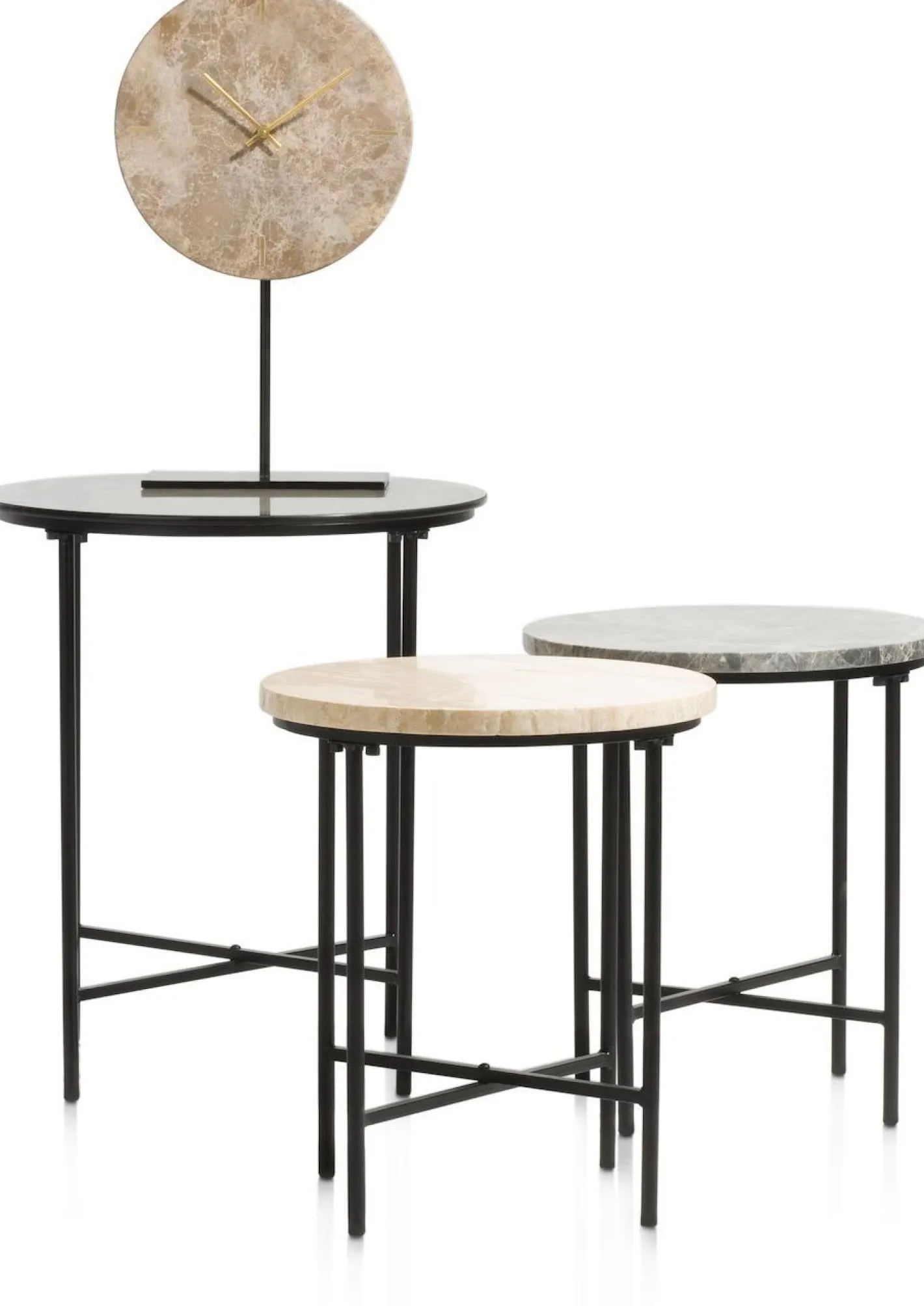 Discount COCO maison Colton Bijzettafel Beige
