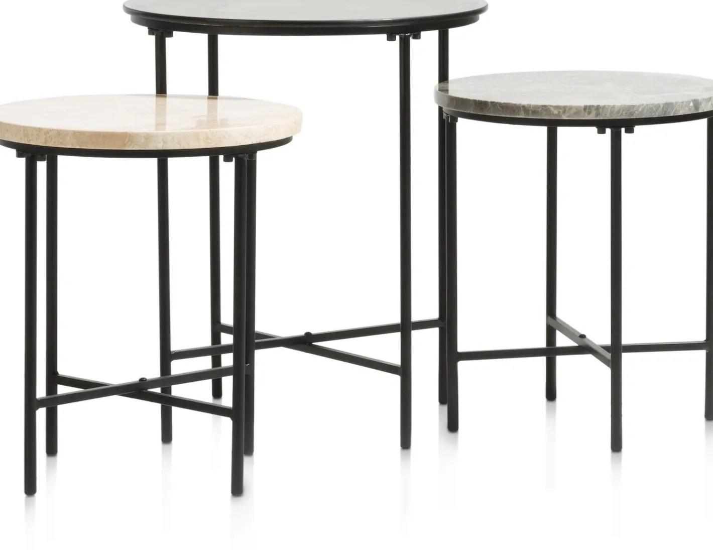 Discount COCO maison Colton Bijzettafel Beige