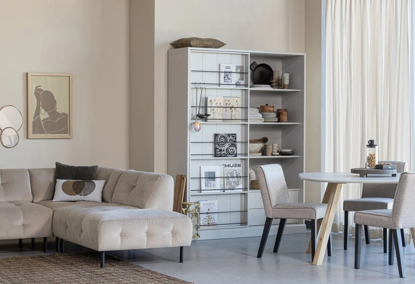Hot WOOOD Combi-tablo Eettafel Mist