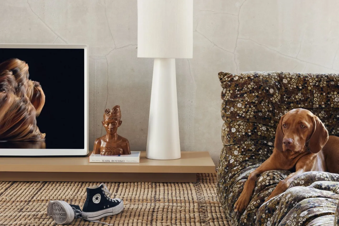 New HKLIVING Cone XL Vloerlamp Cream