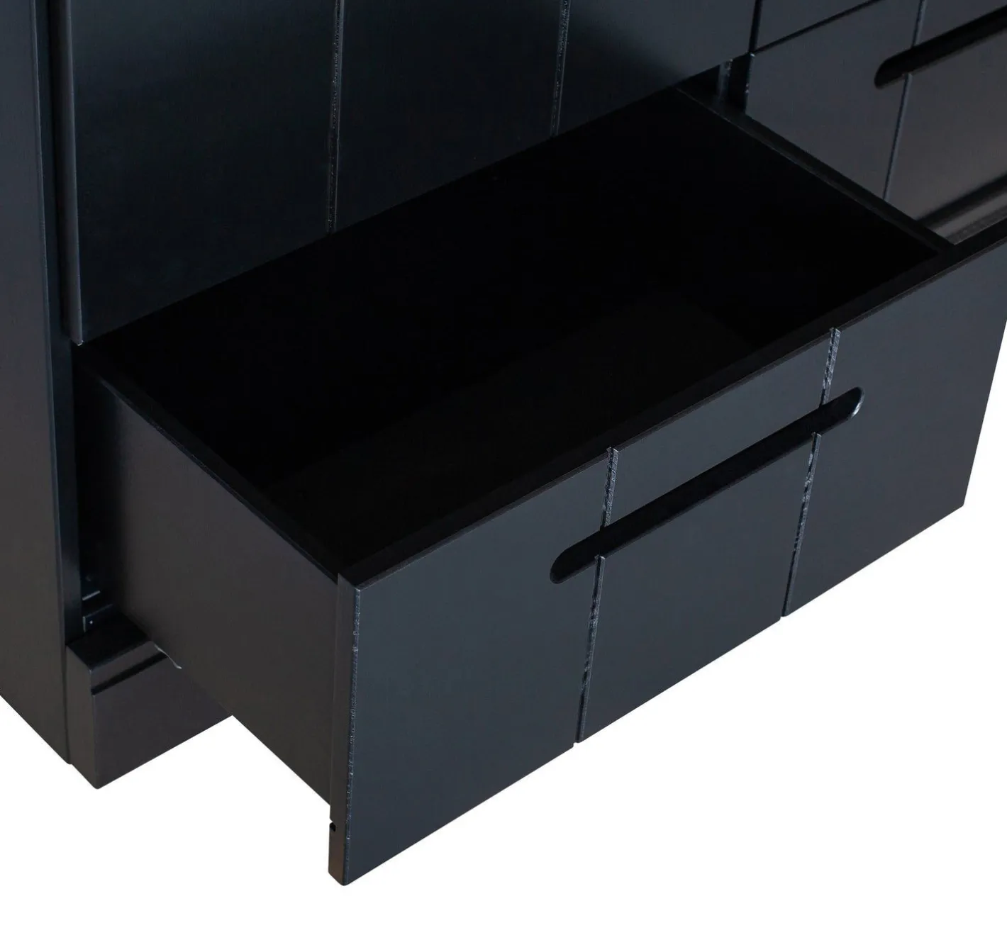 Discount WOOOD Connect 3-deurs Opbergkast Black