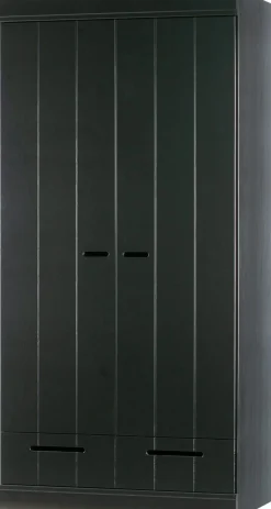 Outlet WOOOD Connect met lades Opbergkast Black