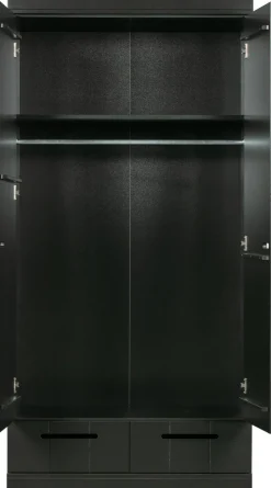 Outlet WOOOD Connect met lades Opbergkast Black