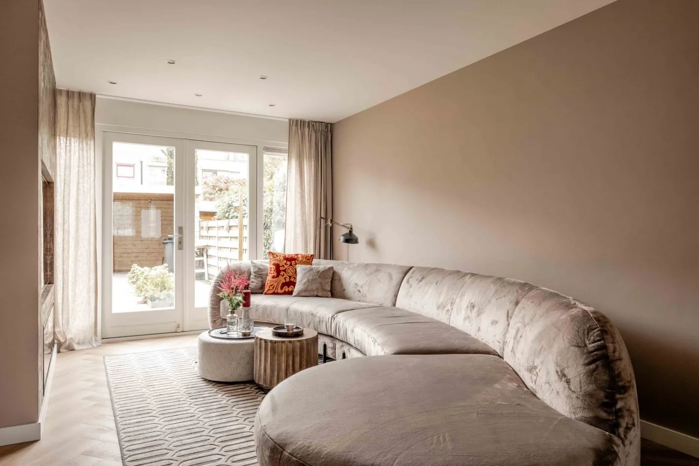 New Eijerkamp Collectie Connor Hoekbank Naturel