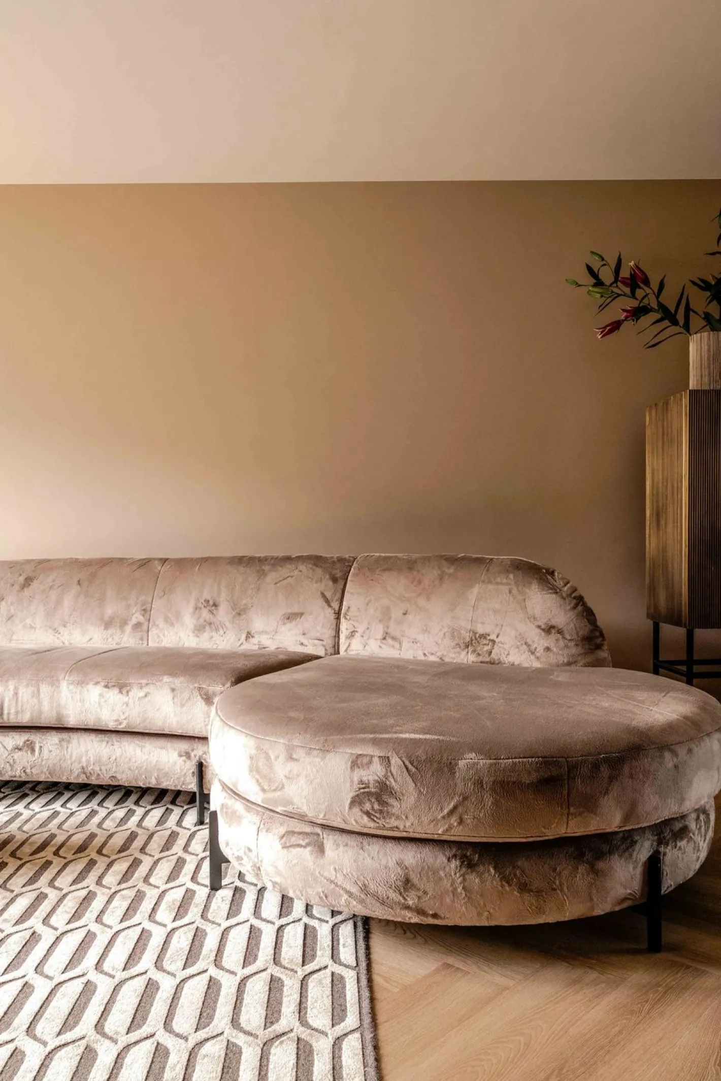 New Eijerkamp Collectie Connor Hoekbank Naturel