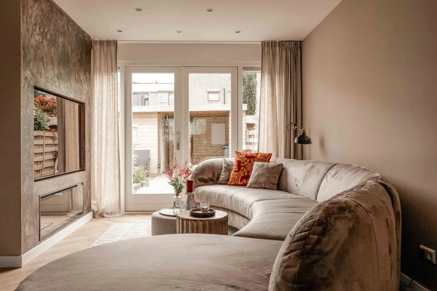 New Eijerkamp Collectie Connor Hoekbank Naturel