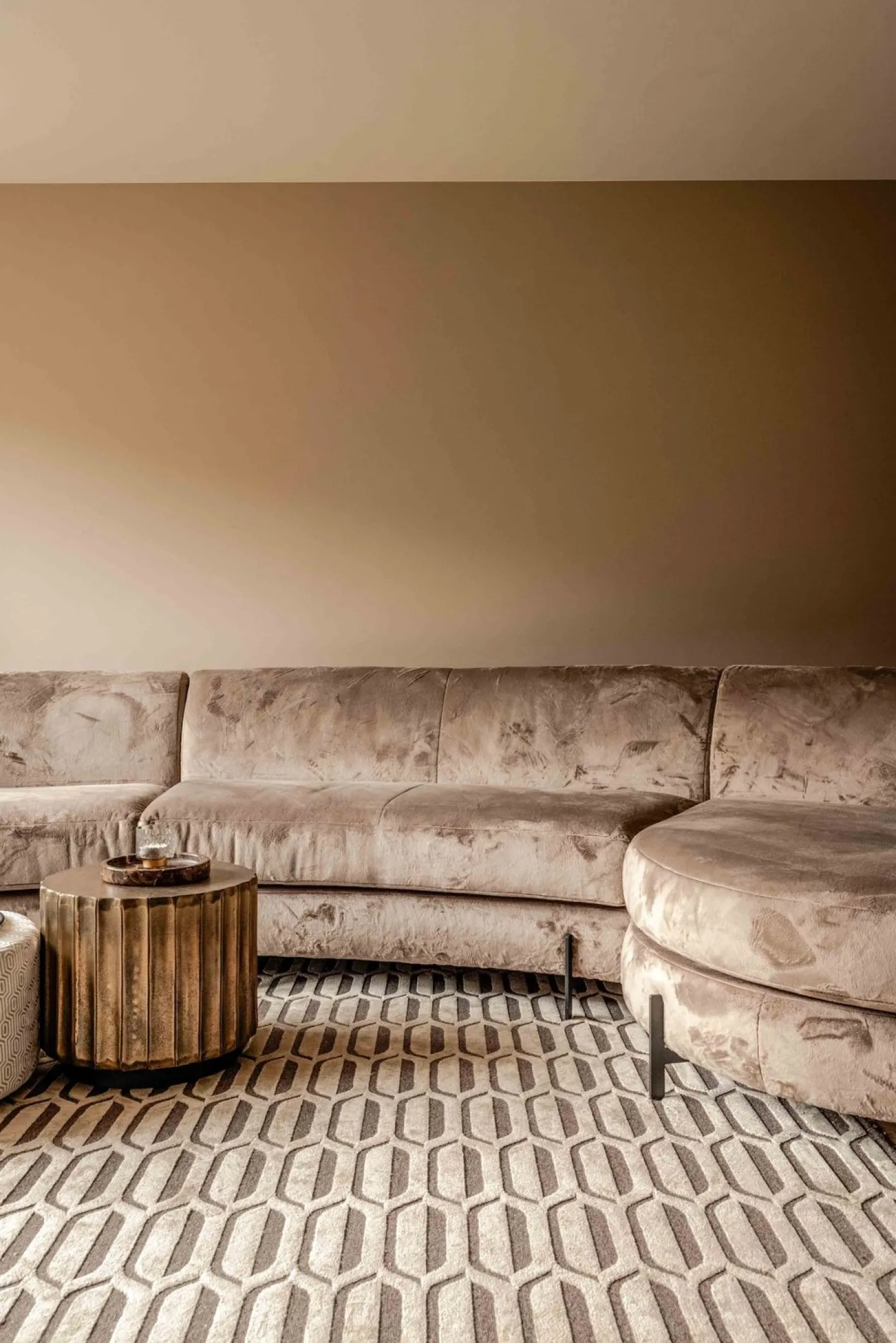 New Eijerkamp Collectie Connor Hoekbank Naturel
