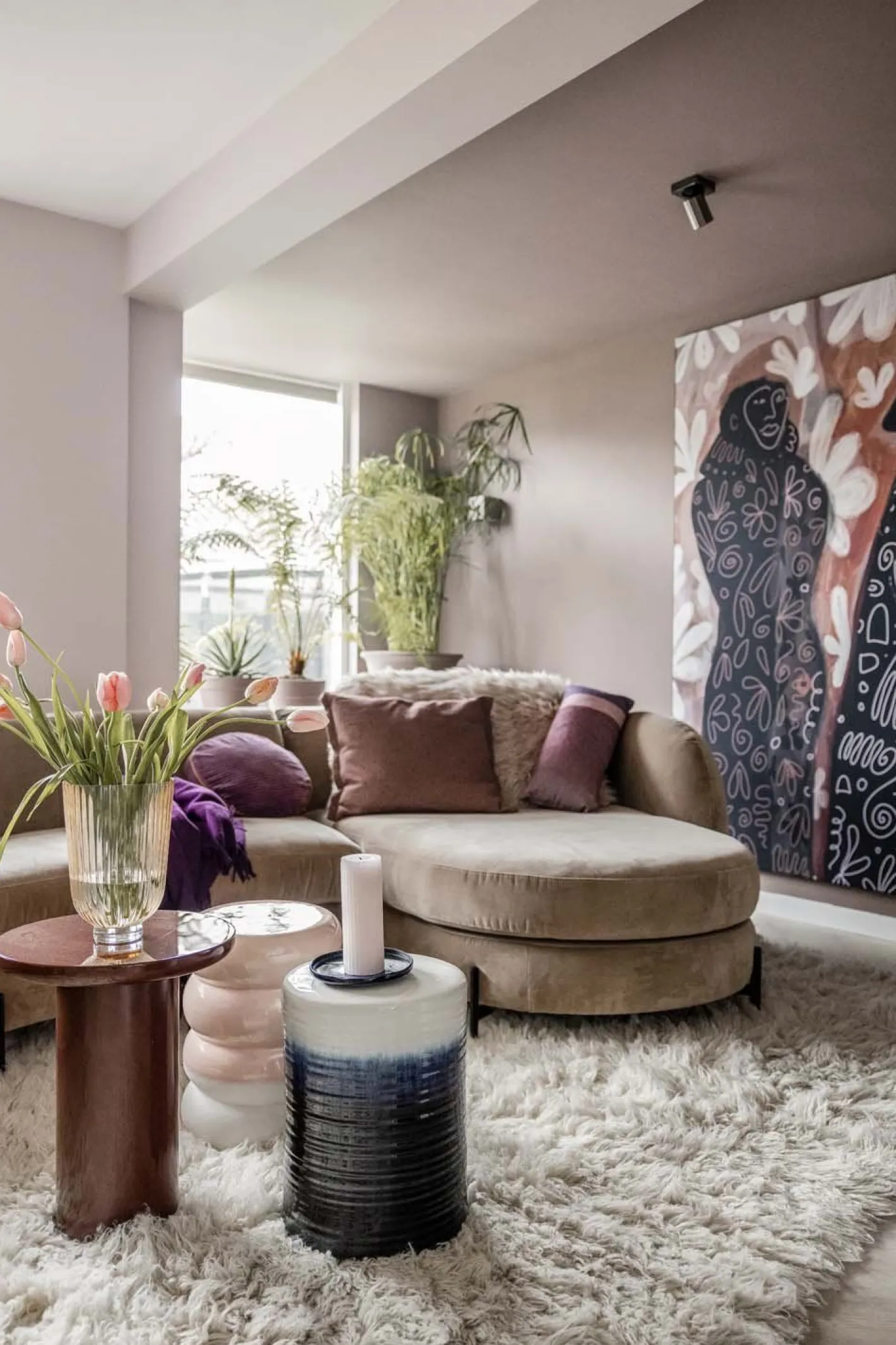 New Eijerkamp Collectie Connor Hoekbank Naturel