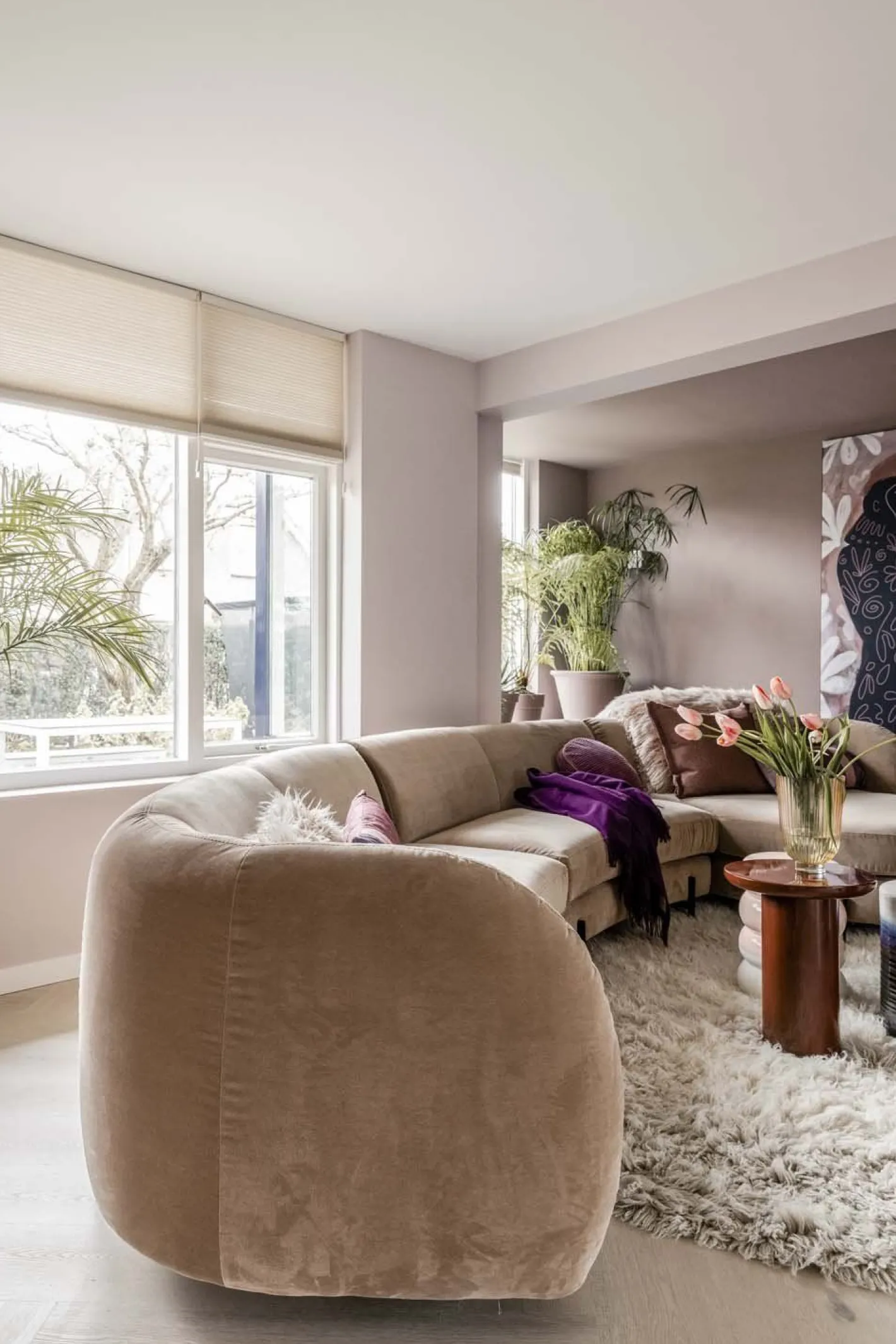 New Eijerkamp Collectie Connor Hoekbank Naturel