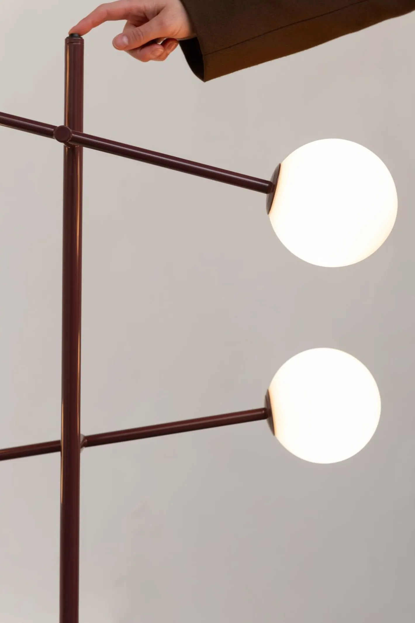 Discount It's about RoMi Copenhagen Vloerlamp Burgundy