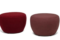 Havee Coral Hocker Bordeaux