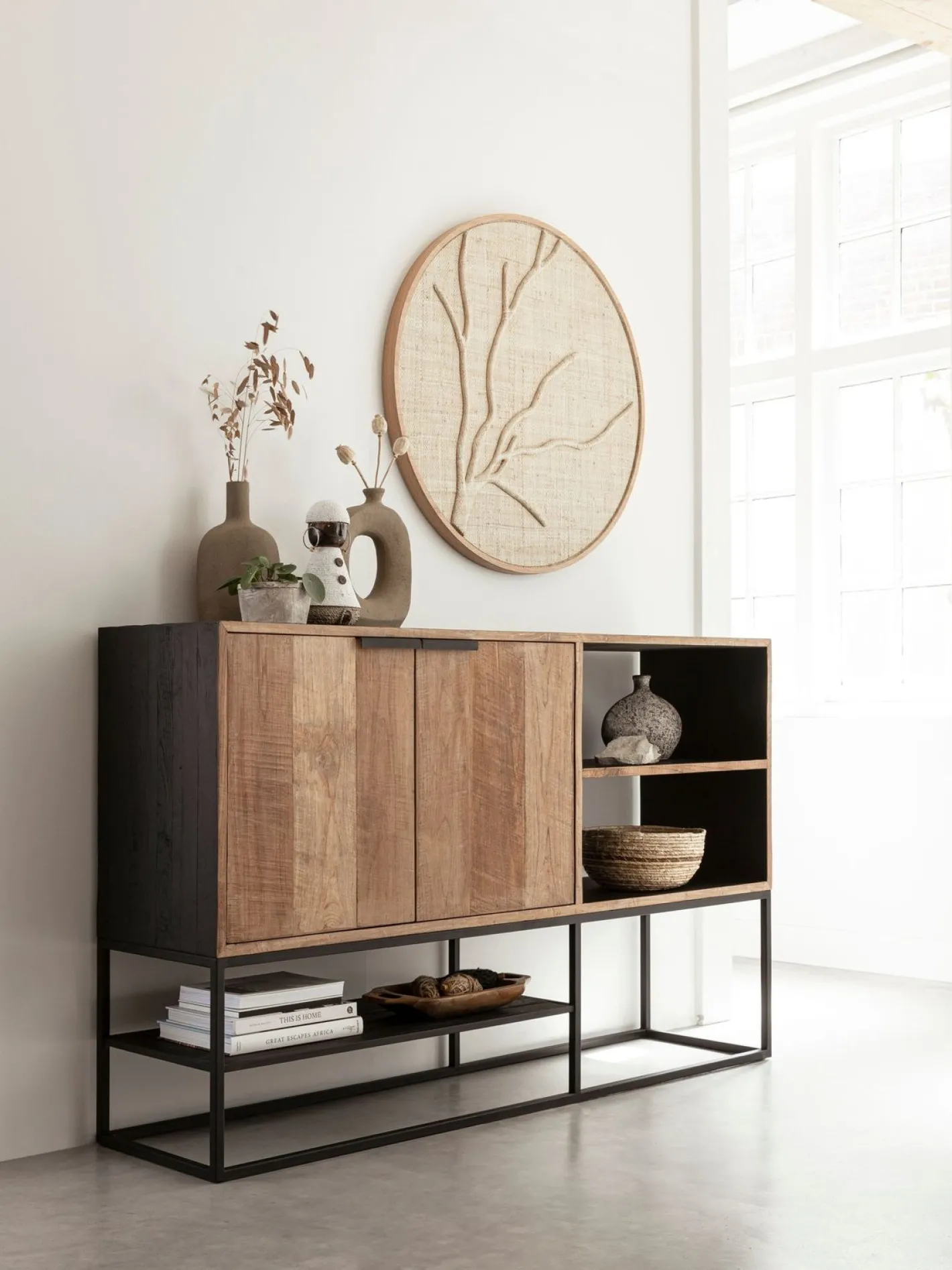 Clearance DTP Home Cosmo Dressoir Natural, Brown