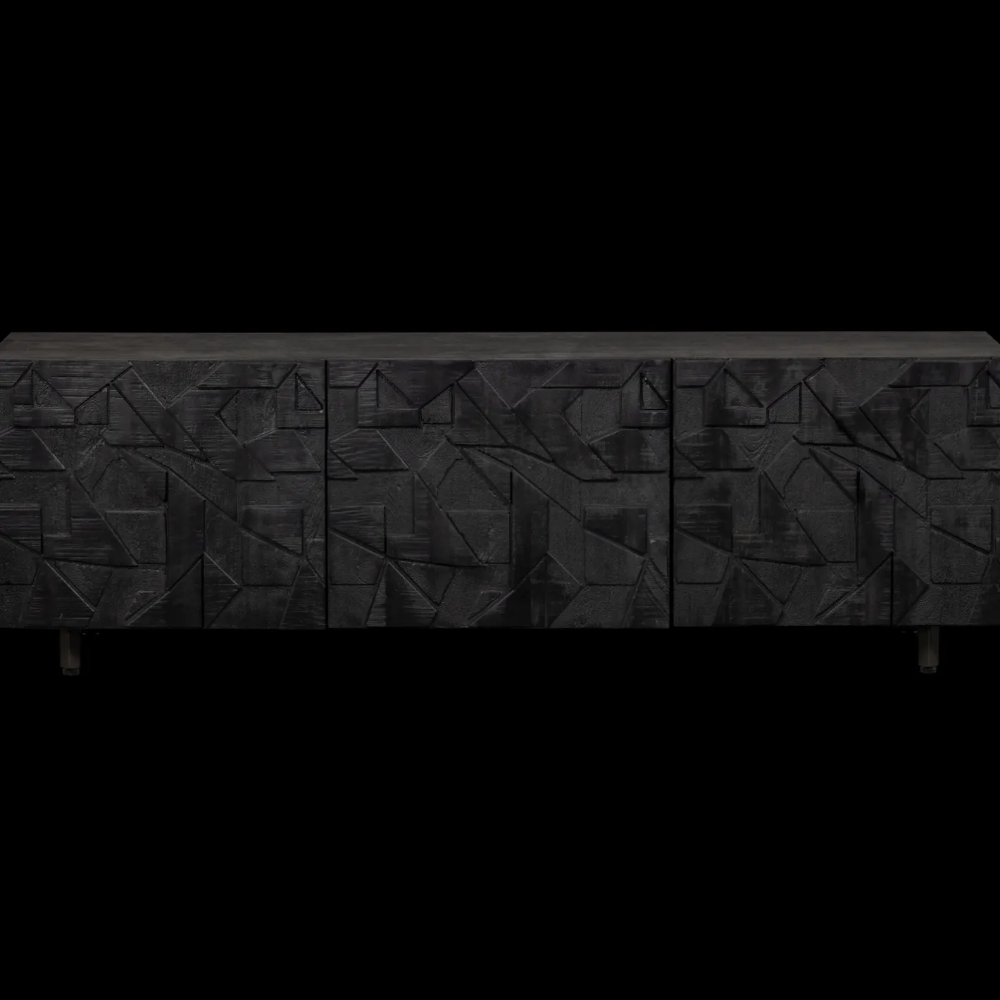 Outlet WOOOD Counter Tv-meubel Black