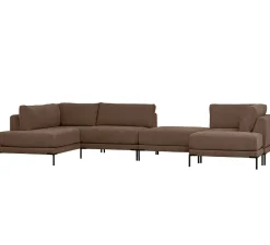 Clearance vtwonen Couple Lounge Links Elementenbank Chocolate Brown