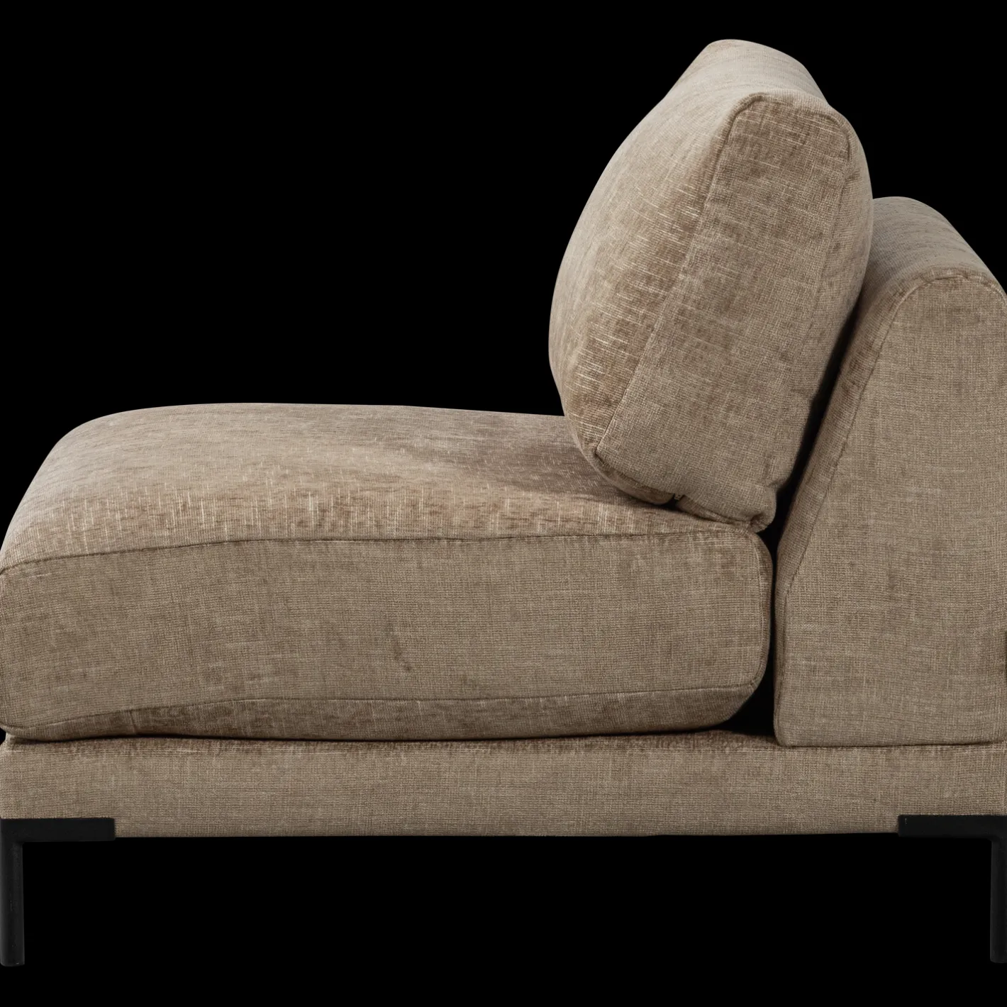 vtwonen Couple Loveseat Mud Melange