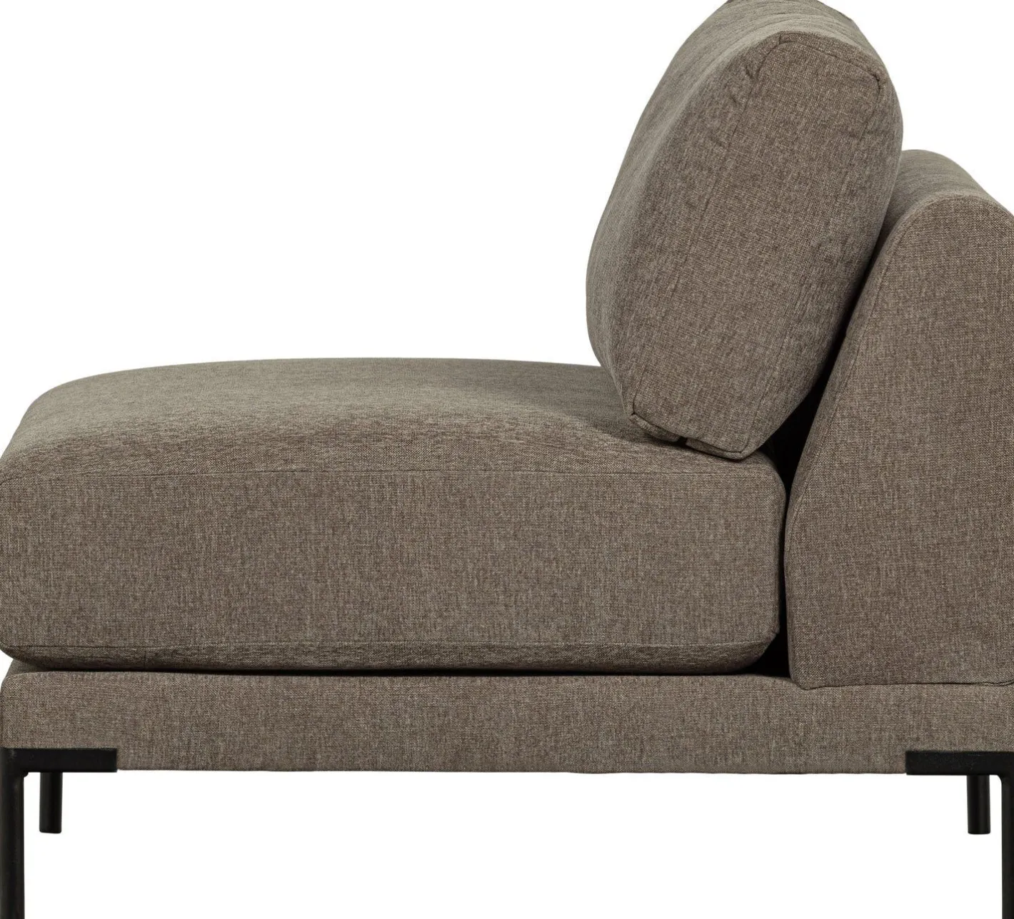 Outlet vtwonen Couple 1-zits Elementenbank Taupe