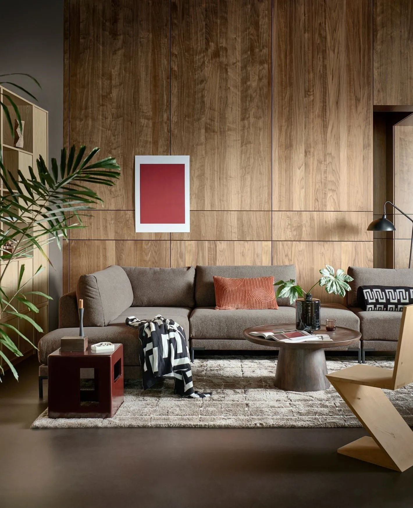 Outlet vtwonen Couple 1-zits Elementenbank Taupe