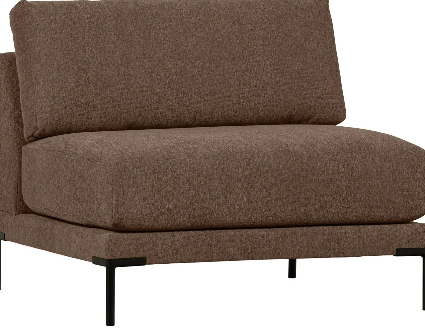 Best vtwonen Couple 1-zits Elementenbank Chocolate Brown