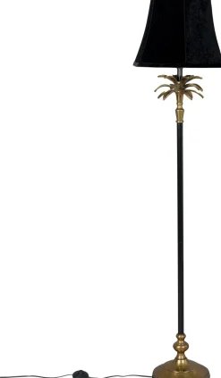 Sale Dutchbone Cresta Vloerlamp Zwart, goud