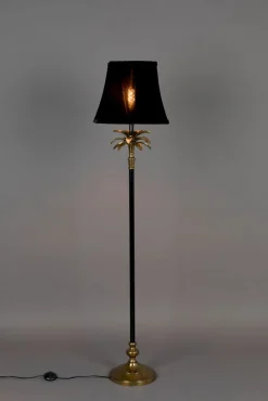 Sale Dutchbone Cresta Vloerlamp Zwart, goud