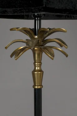 Sale Dutchbone Cresta Vloerlamp Zwart, goud