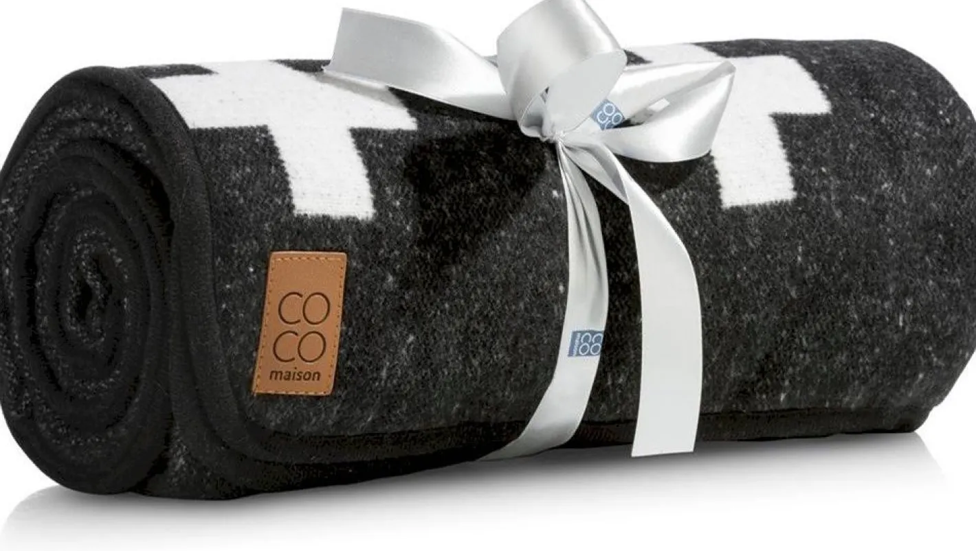 Hot COCO maison Cross Plaid zwart