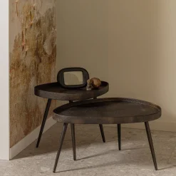 Clearance WOOOD Crude Bijzettafel Antique Bronze