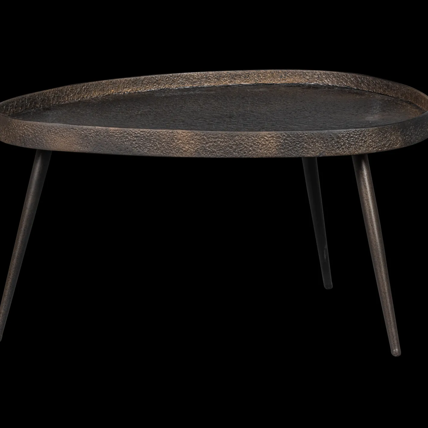 Clearance WOOOD Crude Bijzettafel Antique Bronze