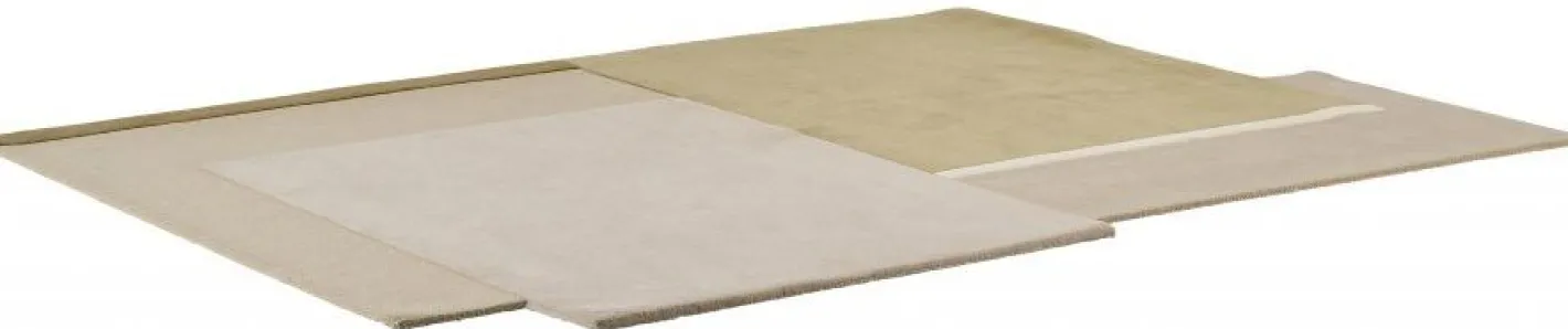 Online Montèl Cubes Vloerkleed Beige, Mustard