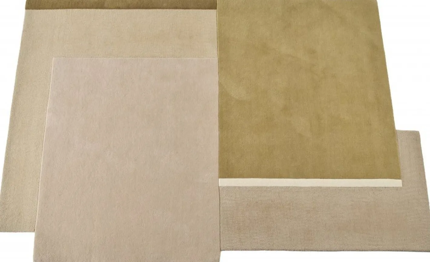 Online Montèl Cubes Vloerkleed Beige, Mustard