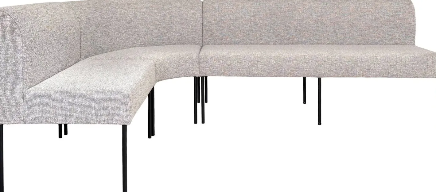 New Eijerkamp Collectie Curved Eetkamerbank Natural