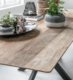 DTP Home Curves Eettafel Naturel