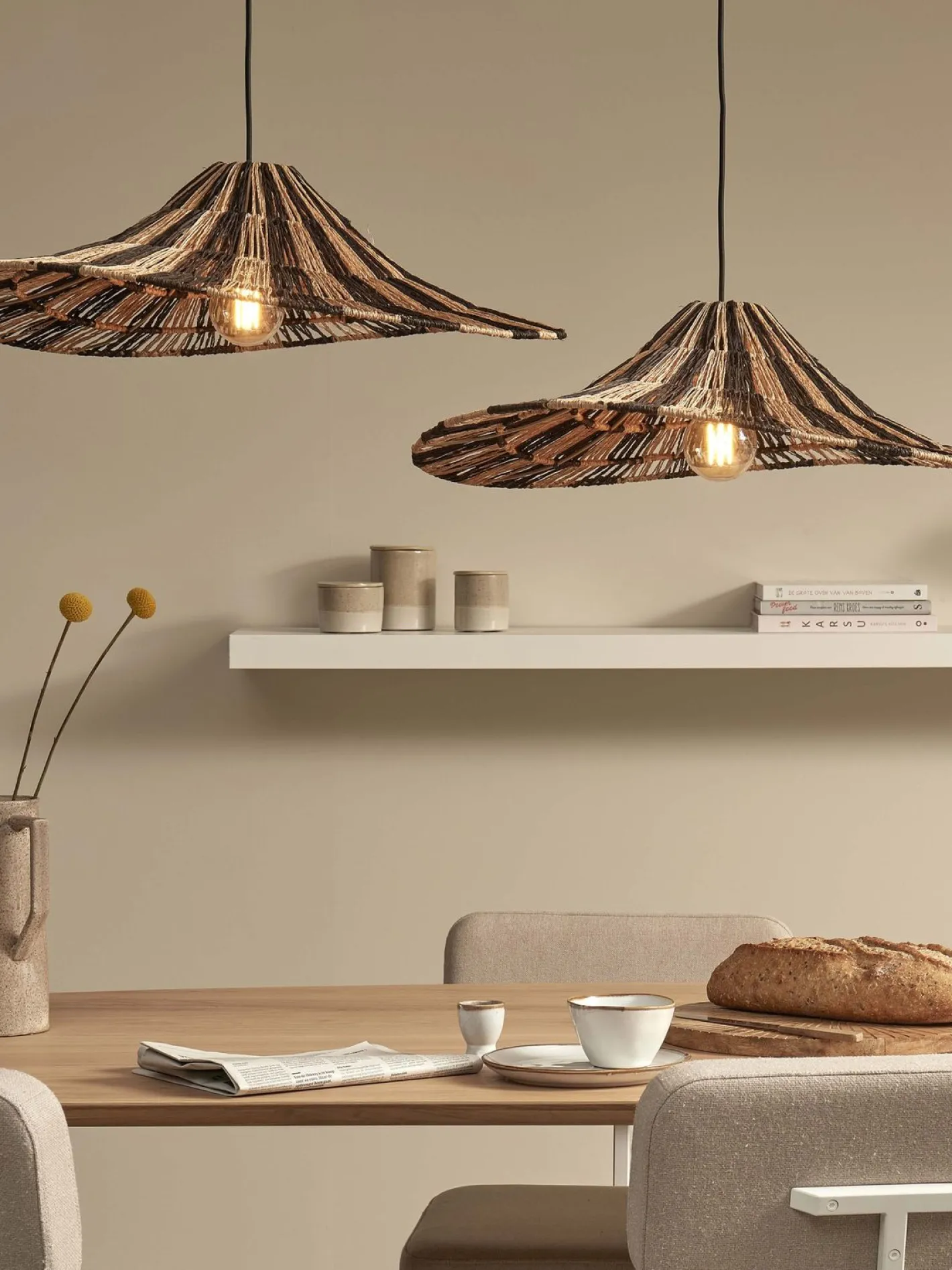 Best Good&Mojo Cuzco Hanglamp Black, Natural