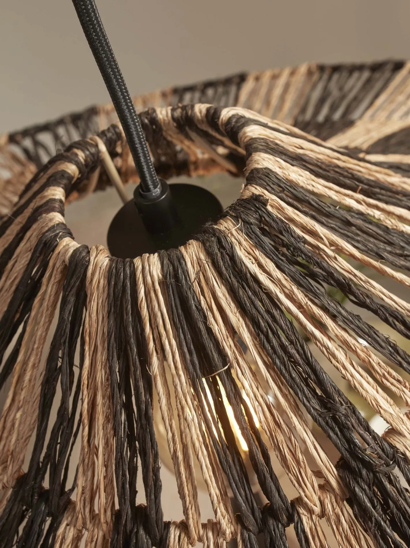 Best Good&Mojo Cuzco Hanglamp Black, Natural