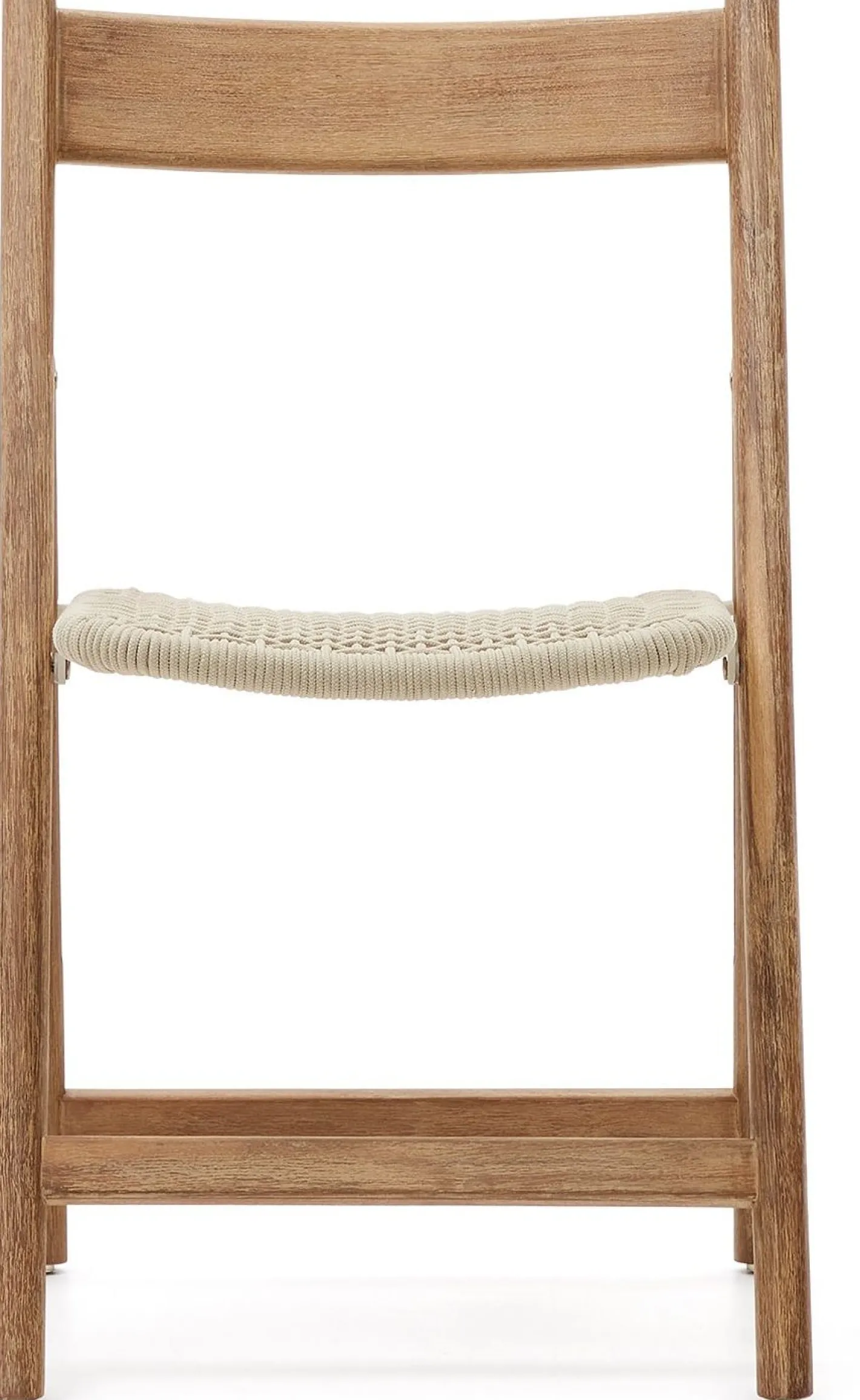 Clearance Kave Home Dandara Tuinstoel Wit, Naturel
