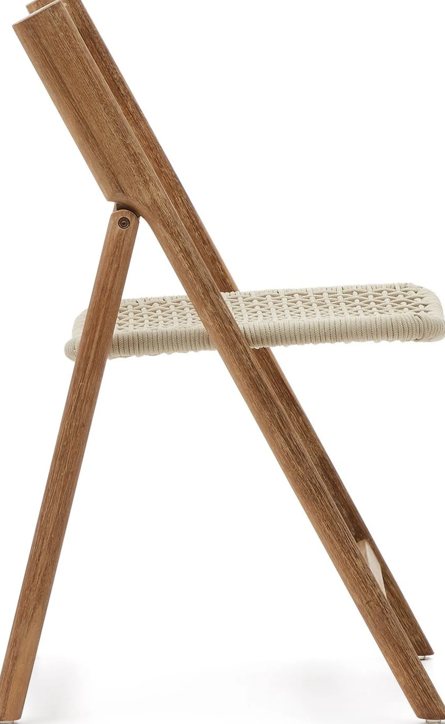 Clearance Kave Home Dandara Tuinstoel Wit, Naturel