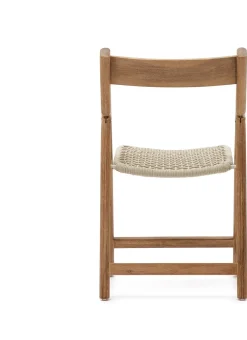 Clearance Kave Home Dandara Tuinstoel Wit, Naturel