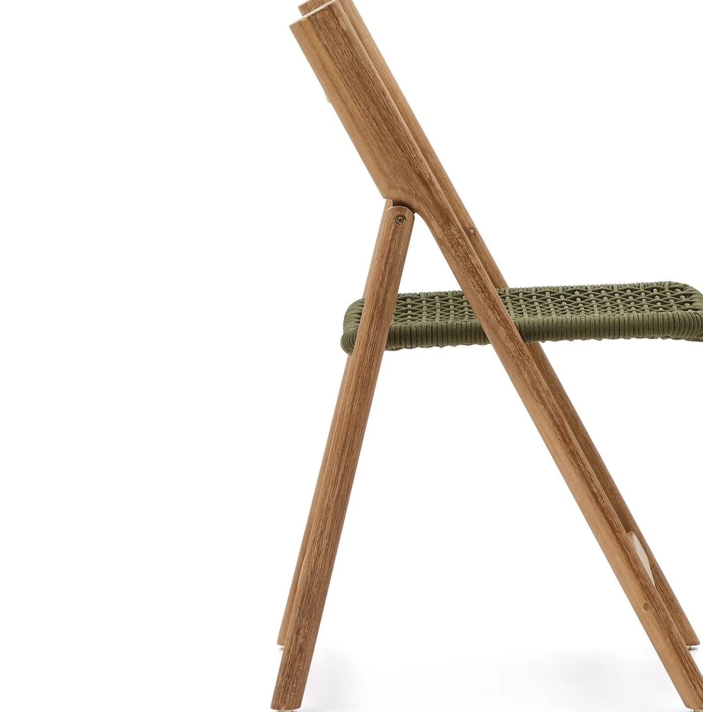 Online Kave Home Dandara Tuinstoel Groen, Naturel