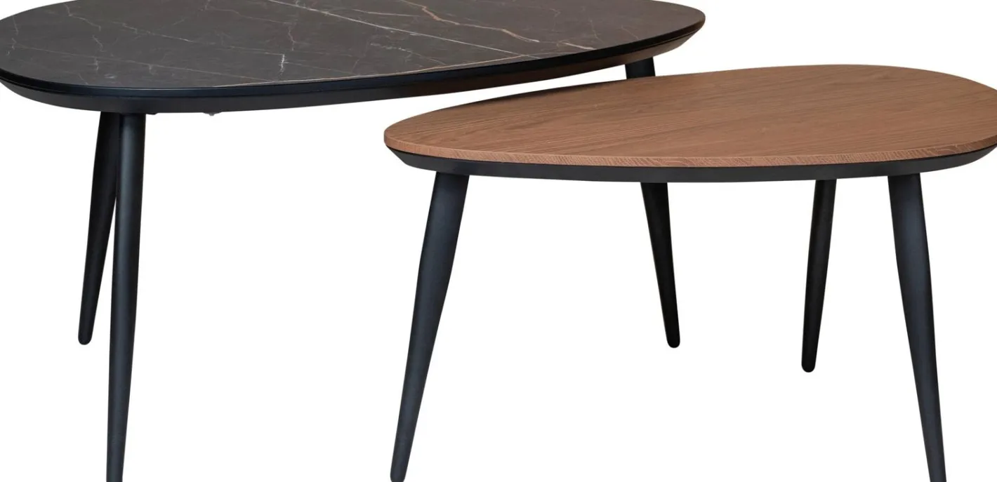 Online Eijerkamp Collectie Dani Salontafelset Marble Bromo, Hazel