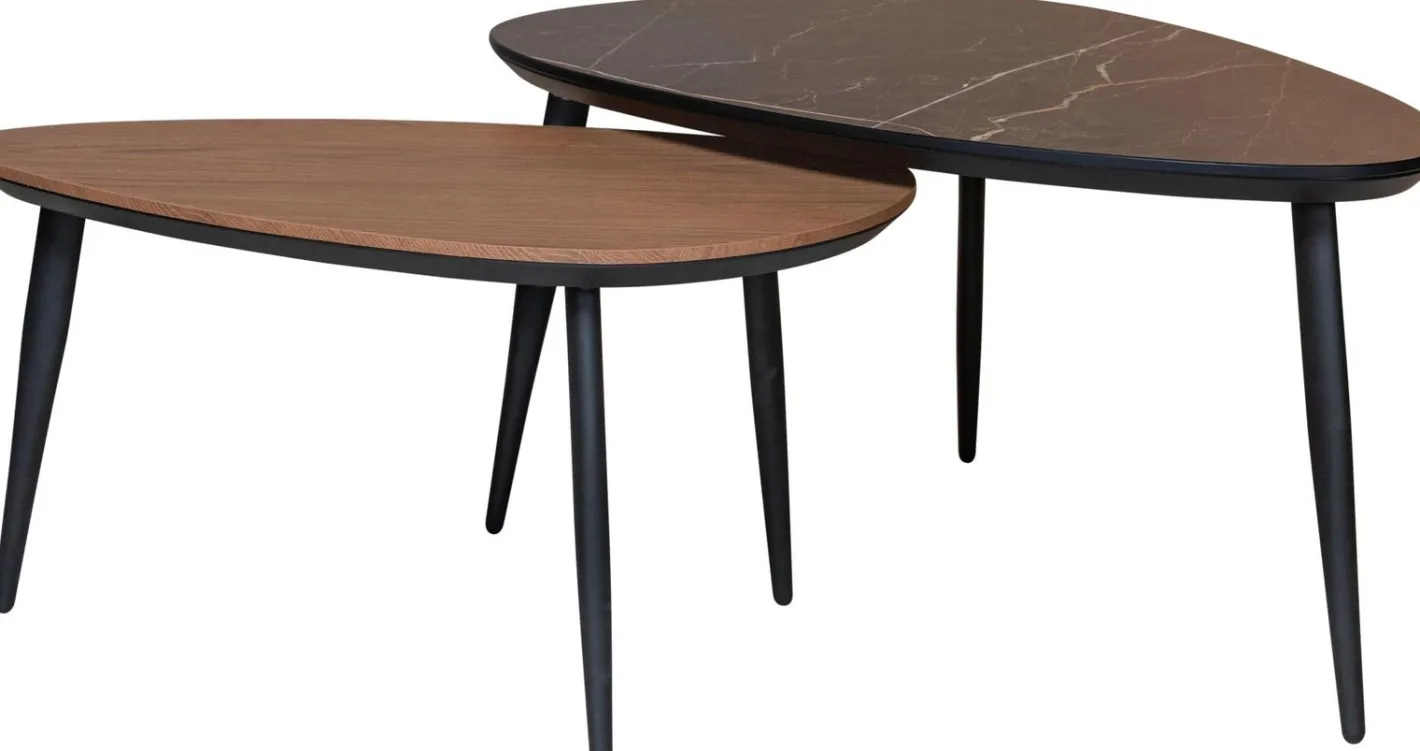 Online Eijerkamp Collectie Dani Salontafelset Marble Bromo, Hazel
