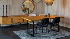 Clearance Dutchbone Darby Eetkamerstoel Zwart