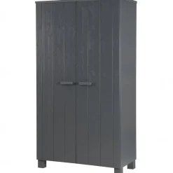 Discount WOOOD Dennis 2-deurs Opbergkast Steel Grey