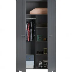 Discount WOOOD Dennis 2-deurs Opbergkast Steel Grey