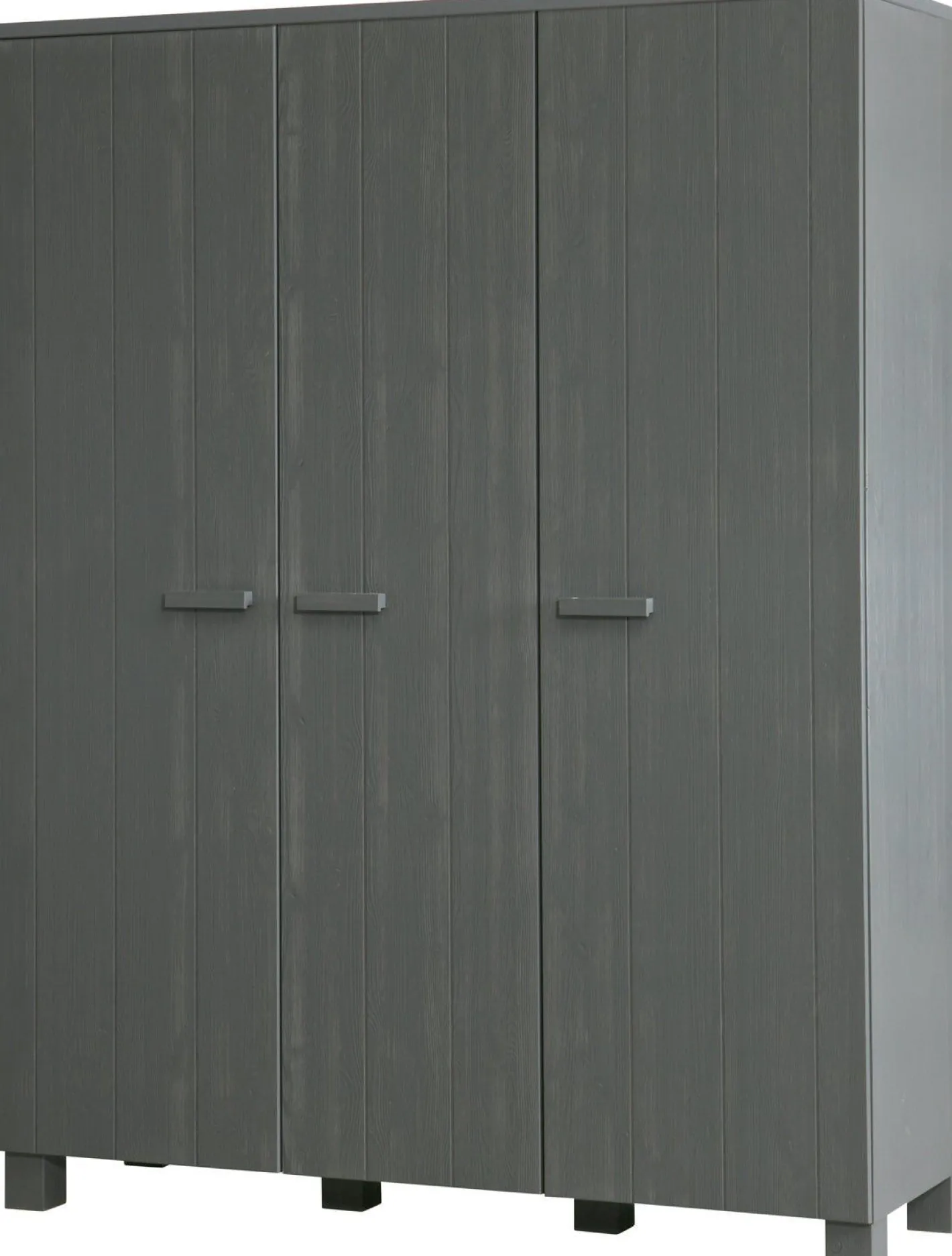 New WOOOD Dennis 3-deurs Opbergkast Steel Grey