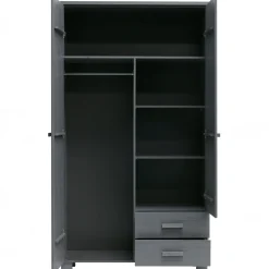 Outlet WOOOD Dennis Opbergkast Concrete Grey