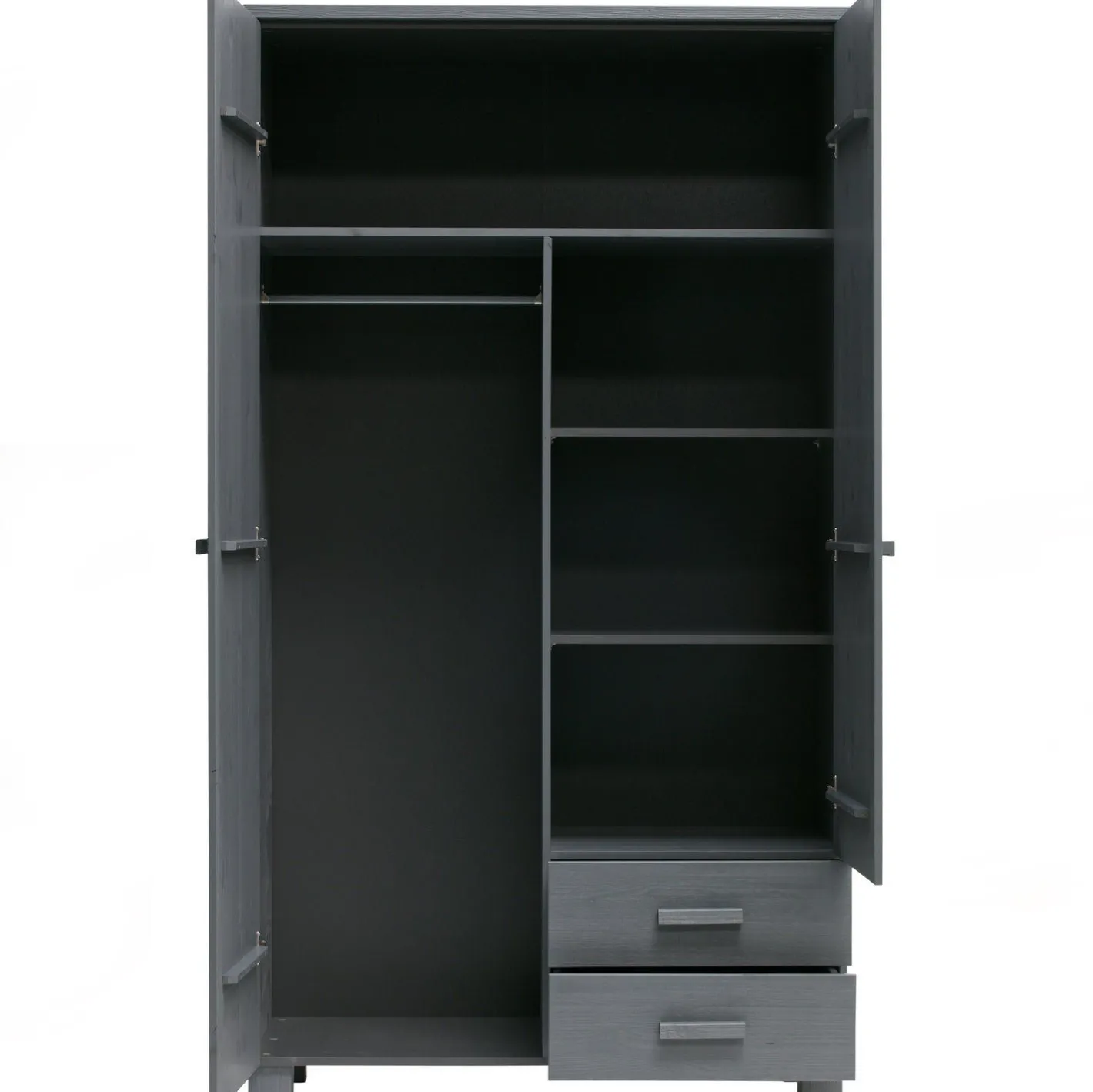 Outlet WOOOD Dennis Opbergkast Concrete Grey